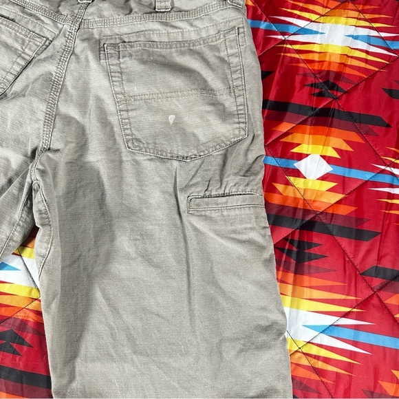 Wrangler Workwear Ripstop Tan Beige Pants 34X29 Work Outdoors Mens‎ Straight - Picture 13 of 14